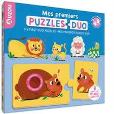 Mes premiers puzzles duo : 18m + : 8 puzzles : Associe chaque maman à son bébé : My first duo puzzles = Mis primeros puzles duo