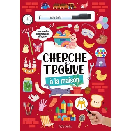 Cherche et trouve à la maison : 3+ : Livre cartonné