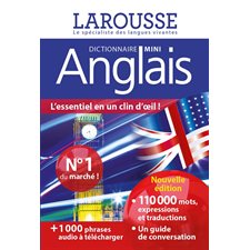 Anglais : Dictionnaire mini : Français-anglais, anglais-français : Larousse : English : Mini dictionary : French-English, English-French : Mini-dictionnaire