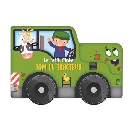 Tom le tracteur : Le petit pilote : Livre cartonné