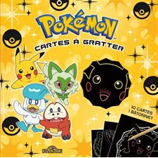 Pokémon, Paldea : Cartes à gratter : 10 cartes à gratter + 1 bâtonnet