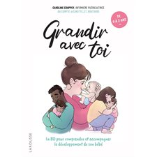 Grandir avec toi : La BD pour comprendre et accompagner le développement de son bébé : De 0 à 2 ans : Bande dessinée