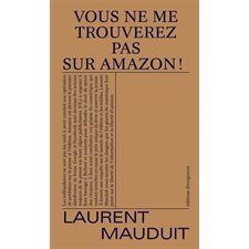 Vous ne me trouverez pas sur Amazon !