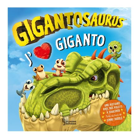 J'aime Giganto : Gigantosaurus : Livre cartonné