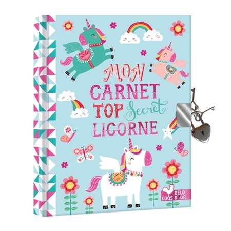 Mon carnet top secret licorne