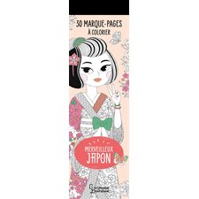 Merveilleux Japon : 30 marque-pages à colorier