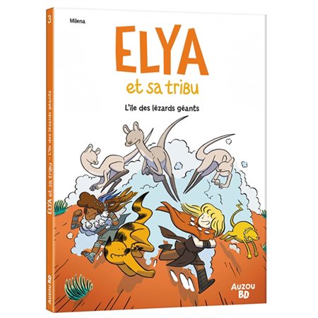 Elya et sa tribu T.03 : L'île des lézards géants : BD