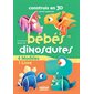 Construis en 3D : Bébés dinosaures : 4 modèles + 1 livre : Ptérodactyle, stégosaure, tyrannosaure-rex, tricératops