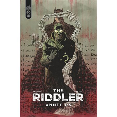 The Riddler : Année un : DC black label : Bande dessinée