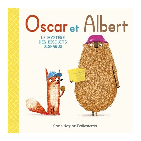 Oscar et Albert T.03 : Le mystère des biscuits disparus : Couverture rigide