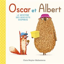 Oscar et Albert T.03 : Le mystère des biscuits disparus : Couverture rigide