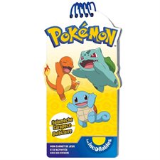 Pokémon : Salamèche, Carapuce, Bulbizarre : Mon carnet de jeux et d'activités avec des stickers : Les incollables