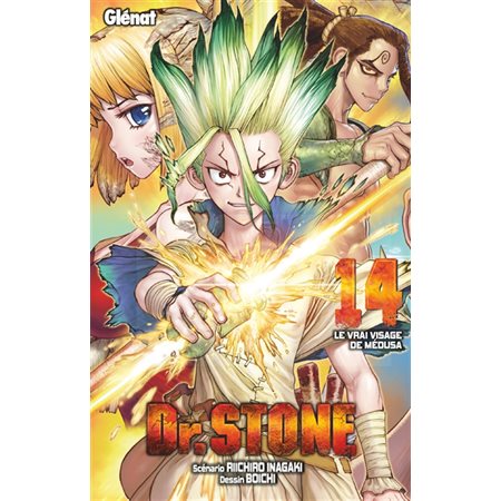 Dr Stone T.14 : Le vrai visage de Médusa : Manga : ADO : SHONEN