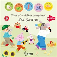 La ferme : Mes plus belles comptines : Larousse jeunesse : Livre cartonné