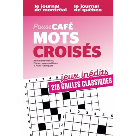 Mots croisés T.03 : No.1 : Pause café