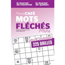 Mots fléchés T.03 : No.1 : Pause café