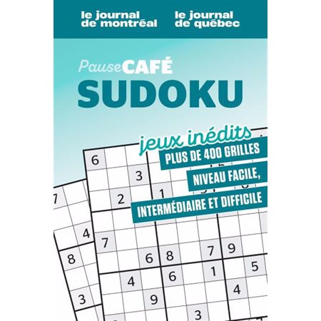 Sudoku T.01 ; No.1 : Pause café