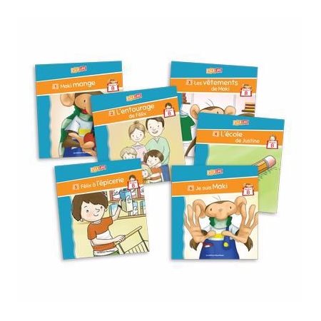 Escalire : Niveau B : Livres 1 à 6