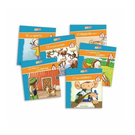 Escalire : Niveau B : Livres 7 à 12