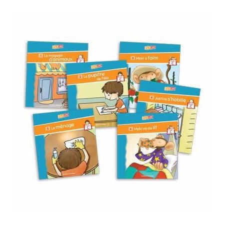 Escalire : Niveau C : Livres 1 à 6