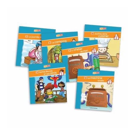 Escalire : Niveau D : Livres 7 à 12