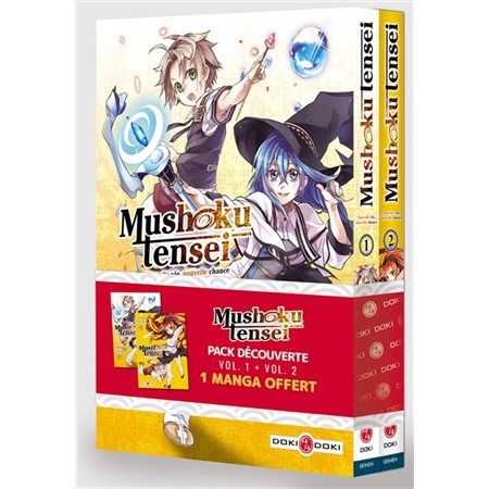 Mushoku tensei : pack découverte T.01 et 02 : Manga : ADT