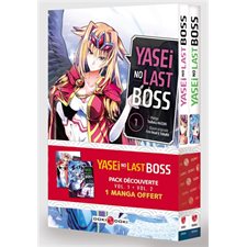 Yasei no last boss : pack découverte T.01 et 02 : Manga : ADT : SEINEN