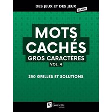 Mots cachés : Gros caractères Vol.4