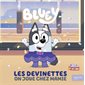 Bluey : Les devinettes : On joue chez mamie : Couverture rigide