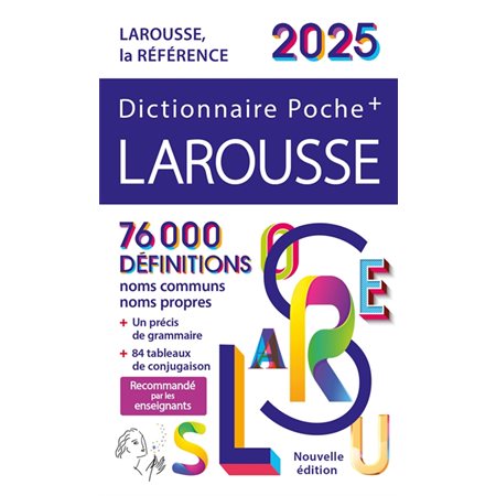 Dictionnaire Larousse poche + 2025 : Dictionnaire poche plus