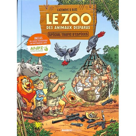 Le zoo des animaux disparus T.05 : Spécial trafic d'espèces : Bande dessinée