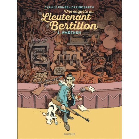 Une enquête du lieutenant Bertillon T.01 : Amotken : Bande dessinée