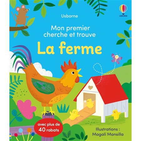 La ferme : Mon premier cherche et trouve : Livre cartonné