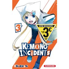 Kemono incidents T.03 : Prix découverte 5.95$ : Manga : ADO : SHONEN