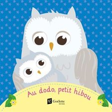 Au dodo, petit hibou : Livre en tissu avec doudou : L'heure de dormir