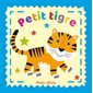 Petit tigre : Amis câlins : Livre en tissu avec couverture à bruit de froissement