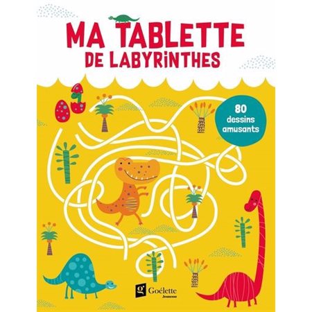 80 dessins amusants : Ma tablette de labyrinthes