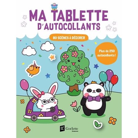 Trop mignon ! : 80 scènes à décorer : Ma tablette d'autocollants : Plus de 250 autocollants