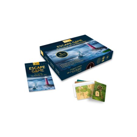 Escape game : Au coeur de la Bretagne : Echoués sur l'île de Bréhat, Piégés dans la tour Dorée, Perdus en forêt de Brocéliande