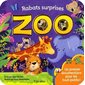 Zoo : Rabats surprises : P'tit chou : Livre cartonné