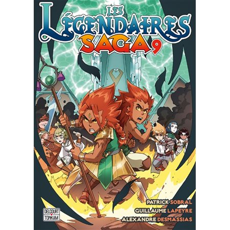 Les Légendaires : Saga T.09 : Manga : JEU