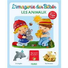 Les animaux : L'imagerie des bébés : Livre cartonné