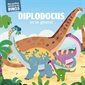 Diplodocus et le géant : Mes petites histoires de dinos : Couverture rigide