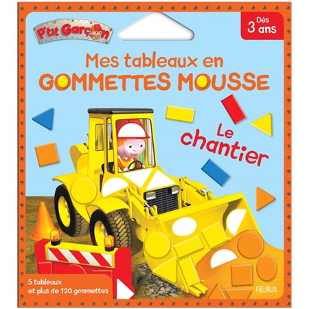 Le chantier : Mes tableaux en gommettes mousse : Petites pousses