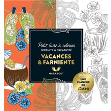 Farniente à la plage : Le petit livre de coloriages