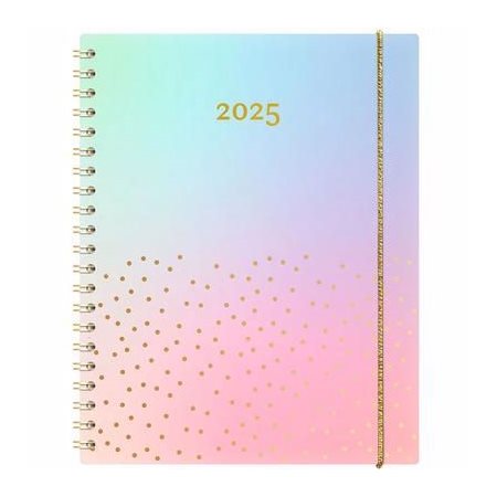 Kibo-OR Arc-en-ciel Annuel 2025 : Agendas annuels 2025 : De janvier à décembre 2025 : 1 semaine  /  2 pages