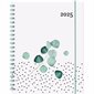 Agenda Garbo Eucalyptus Annuel 2025 : Agendas annuels 2025 : De janvier à décembre 2025 : 1 semaine  /  2 pages