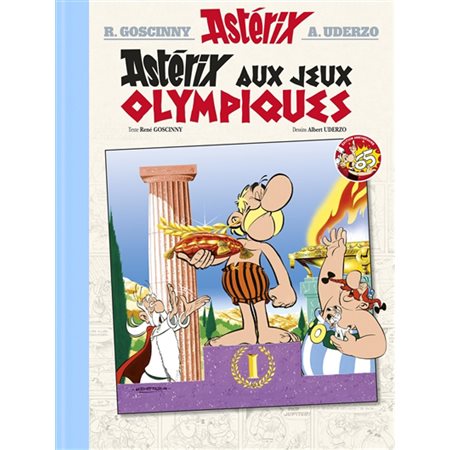 Astérix T.12 : Astérix aux jeux Olympiques : Édition luxe 65 ans : Bande dessinée