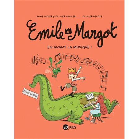 Emile et Margot T.14 : En avant la musique ! : Les héros. Mes premiers j'aime lire : Bande dessinée