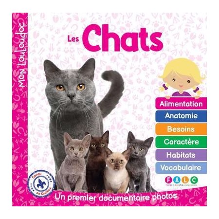 Les chats : Un premier documentaire photos : Mon Louloudoc